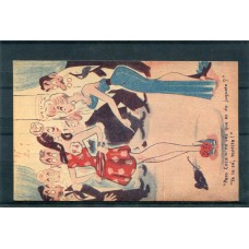 HUMORISTICA ANTIGUA TARJETA POSTAL